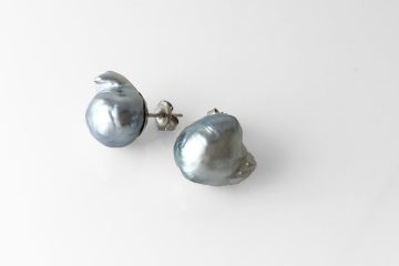 baroque pearl studs